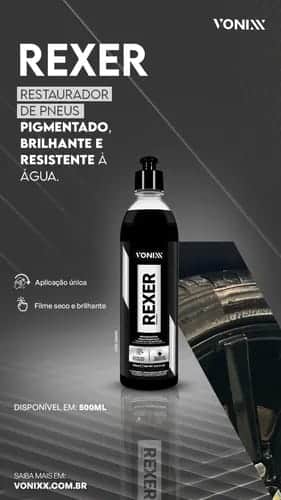 Rexer Restaurador de Pneus Pigmentado 500ml