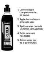 Rexer Restaurador de Pneus Pigmentado 500ml - Imagem 3